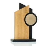 Drewniana Statuetka Uniwersalna Biznesowa Sportowa Podziękowanie Sukcesy - obrazek 3