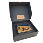 Personalizowana Statuetka z grawerem Podziękowanie Drewno Żywica - obrazek 3