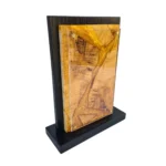 Personalizowana Statuetka z grawerem Podziękowanie Drewno Żywica - obrazek 7