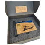Personalizowana Statuetka z grawerem Podziękowanie Drewno Żywica - obrazek 2