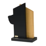 Drewniana Dębowa Statuetka Teatralna - obrazek 4