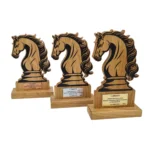 Statuetka Szachy Koń Szachowy Sportowa Puchar - obrazek 8