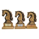 Statuetka Szachy Koń Szachowy Sportowa Puchar - obrazek 9