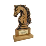 Statuetka Szachy Koń Szachowy Sportowa Puchar - obrazek 4