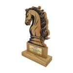 Statuetka Szachy Koń Szachowy Sportowa Puchar - obrazek 3