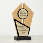 Drewniana Statuetka Uniwersalna Biznesowa Sportowa Podziękowanie Sukcesy - obrazek 2