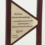 Drewniana Statuetka Uniwersalna Biznesowa Sportowa Podziękowanie Sukcesy - obrazek 3