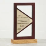 Drewniana Statuetka Uniwersalna Biznesowa Sportowa Podziękowanie Sukcesy - obrazek 2