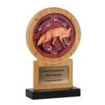 Drewniana Statuetka Lis Dla Myśliwego Dla Koła Łowieckiego Lasy Państwowe