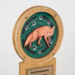 Drewniana Statuetka Lis Dla Myśliwego Dla Koła Łowieckiego Lasy Państwowe - obrazek 5