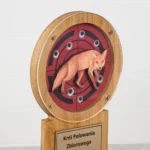 Drewniana Statuetka Lis Dla Myśliwego Dla Koła Łowieckiego Lasy Państwowe - obrazek 5