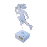 Statuetka dla biegacza z pleksi dziewczyna - obrazek 3