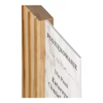 Drewniana Nowoczesna Statuetka Uniwersalna Biznesowa Podziękowanie - obrazek 6